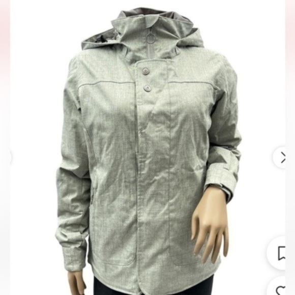Burton Women's Grey Jacket size XL. Skiing snowboarding Winter D - Picture 1 of 12